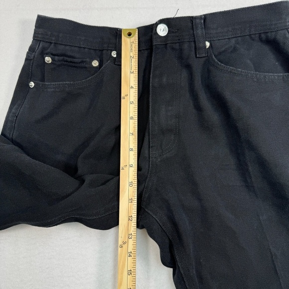 Trust Jeans Straight Leg Mens Size 36/30 Black Wash - Picture 8 of 11